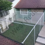 Estrutura metálica redes de protecao
