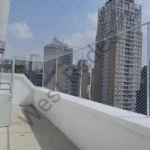 Estrutura metálica redes de protecao terraço