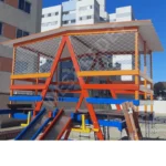 Tela de proteção para playgrounds